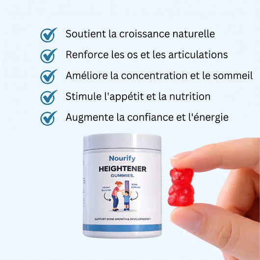 Nourify Gummies de Croissance